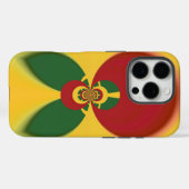 Coques Case-Mate iPhone Rasta Colours Art Abstrait Imprimer (Verso (horizontal))