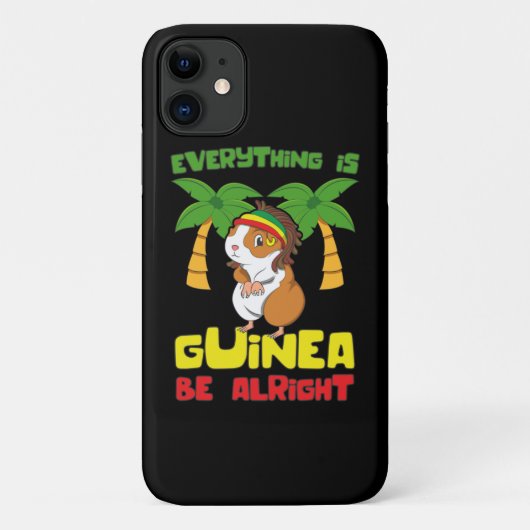 Coques Case-Mate iPhone Rasta Guinea Pig (Dos)