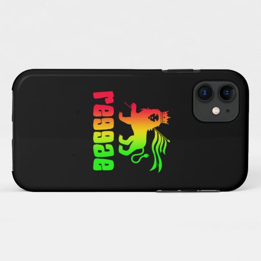 Coques Case-Mate iPhone Rasta Lion (Dos (Horizontal))