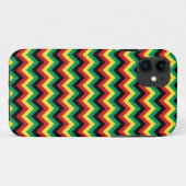 Coques Case-Mate iPhone Rastafarian Chevron (Dos (Horizontal))