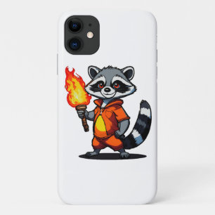 Case-Mate iPhone Case Raton laveur avec torche