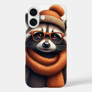 Coques iPhone 16 Raton laveur élégant