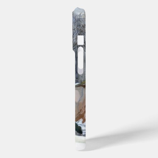 Coques Case-Mate iPhone Ravin neigeux (Verso / Gauche)