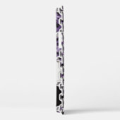 Coques Case-Mate iPhone Rayon ultraviolet transparent léopard et chaîne ar (Verso / Droite)