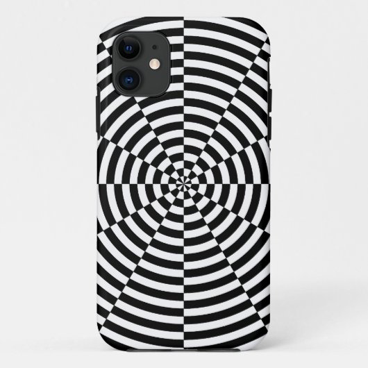 Coques Case-Mate iPhone Rayonnement noir et blanc par Kenneth Yoncich (Dos)