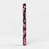 Coques Case-Mate iPhone Rayons roses chauds - Graphique Sun personnalisé (Dos/Droite)