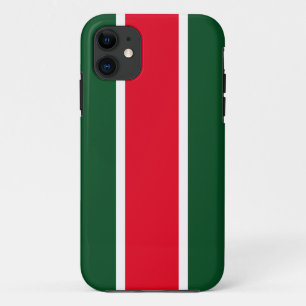 Case-Mate iPhone Case Rays gras rouge blanc vert forêt de course gras