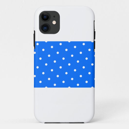 Coques Case-Mate iPhone Rayure Bleue Clair Large À Points Sportifs Sur Fon (Dos)