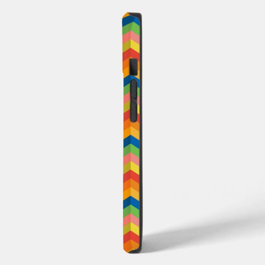 Coques Case-Mate iPhone rayure en zigzag (Verso / Gauche)