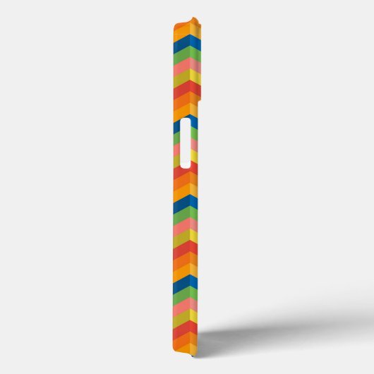 Coques Case-Mate iPhone rayure en zigzag (Verso / Droite)