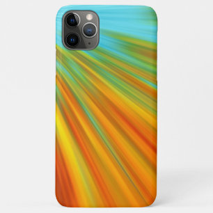 Case-Mate iPhone Case rayures Abstraites rouge jaune orange vert sur ble