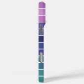 Coques Case-Mate iPhone Rayures arc-en-ciel (Verso / Droite)