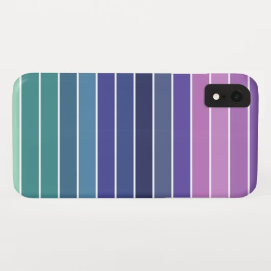 Coques Case-Mate iPhone Rayures arc-en-ciel (Dos (Horizontal))