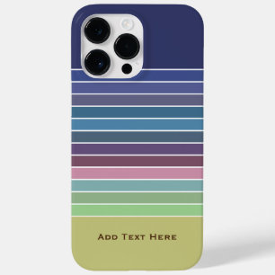Coque Pour Pour iPhone 14 Pro Max Rayures arc-en-ciel