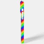 Coques Case-Mate iPhone Rayures arc-en-ciel (Verso / Gauche)