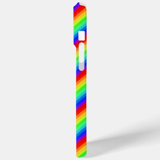 Coques Case-Mate iPhone Rayures arc-en-ciel (Verso / Gauche)