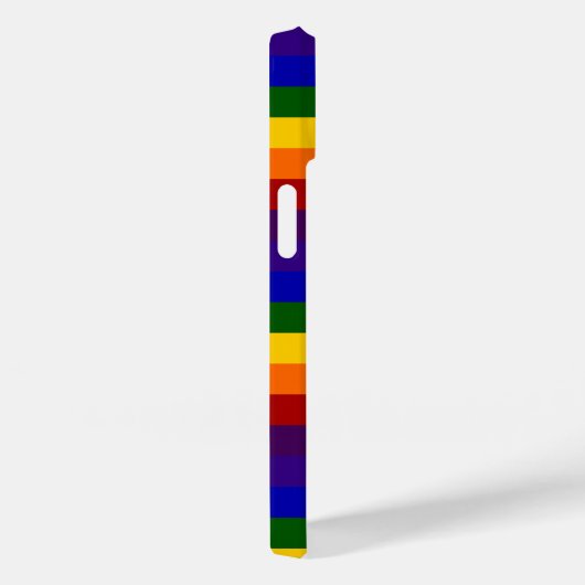 Coques Case-Mate iPhone Rayures arc-en-ciel (Verso / Droite)