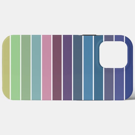 Coques Case-Mate iPhone Rayures arc-en-ciel (Verso (horizontal))