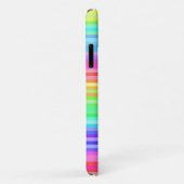 Coques Case-Mate iPhone Rayures arc-en-ciel lumineuses (Dos/Droite)