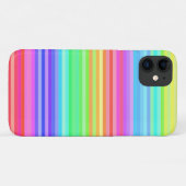 Coques Case-Mate iPhone Rayures arc-en-ciel lumineuses (Dos (Horizontal))