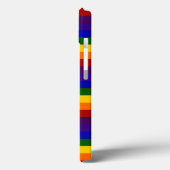Coques Case-Mate iPhone Rayures audacieuses d'arc-en-ciel (Verso / Gauche)