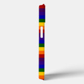 Coques Case-Mate iPhone Rayures audacieuses d'arc-en-ciel (Verso / Droite)