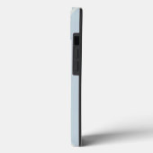 Coques Case-Mate iPhone Rayures bleu clair (Verso / Gauche)