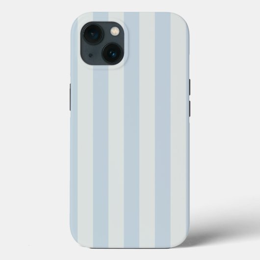 Coques Case-Mate iPhone Rayures bleu clair (Verso)