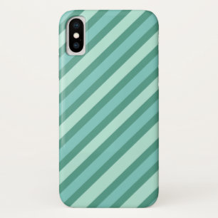 Coques Pour iPhone Rayures bleues multi