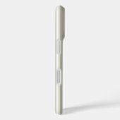Coques Case-Mate iPhone Rayures bonbons beige (Verso / Droite)