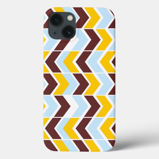 Coques Case-Mate iPhone Rayures Chevron Colorées (Verso)