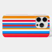 Coques Case-Mate iPhone rayures colorées (Verso (horizontal))