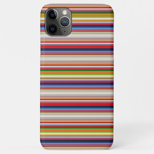 Coques Case-Mate iPhone Rayures colorées chaudes (Dos)