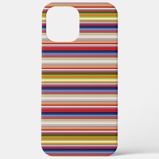 Coques Case-Mate iPhone Rayures colorées chaudes (Verso)
