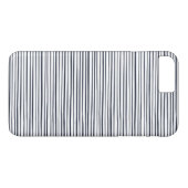 Coques Case-Mate iPhone Rayures d'aquarelle de la marine classique (Dos (Horizontal))