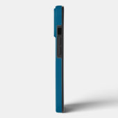 Coques Case-Mate iPhone Rayures de course tendance moderne monogrammées (Verso / Gauche)