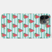 Coques Case-Mate iPhone Rayures de pastèque cool - Personnalisé (Dos (Horizontal))