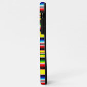 Coques Case-Mate iPhone Rayures de serape brillantes (Dos/Gauche)