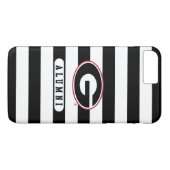 Coques Case-Mate iPhone Rayures des anciennes élèves | de bouledogues de (Dos (Horizontal))