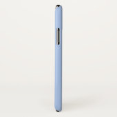 Coques Case-Mate iPhone Rayures d'ombre bleues (Dos/Droite)