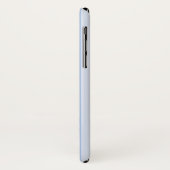 Coques Case-Mate iPhone Rayures d'ombre bleues (Dos/Gauche)