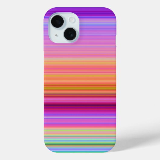 Coques Case-Mate iPhone Rayures du lever du soleil (Verso)