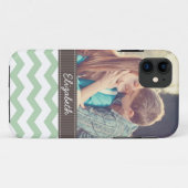 Coques Case-Mate iPhone Rayures en bon état de Chevron (Dos (Horizontal))