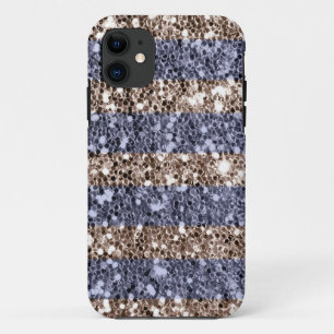 Case-Mate iPhone Case Rayures Girly de regard de parties scintillantes