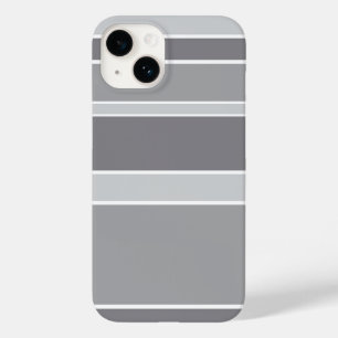 Coque Pour iPhone 14 Rayures grises