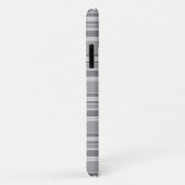 Coques Case-Mate iPhone Rayures grises (Dos/Droite)