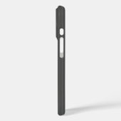 Coques Case-Mate iPhone Rayures grises personnalisées (Verso / Gauche)