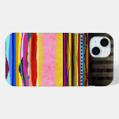 Coques Case-Mate iPhone Rayures incroyables RUPYDETEQUILA art moderne  (Verso (horizontal))