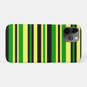 Coques Case-Mate iPhone Rayures inspirées de la Jamaïque (Dos (Horizontal))