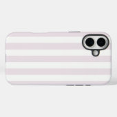 Coques Case-Mate iPhone Rayures intemporelles Pastel Rose (Verso (horizontal))